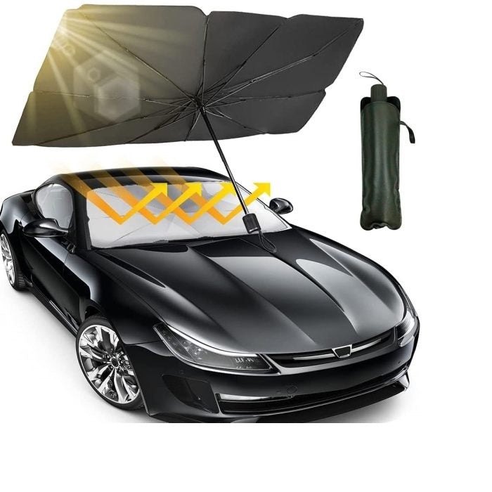 Foldable Front Window Sunshade Umbrella, Heat Insulation Protection